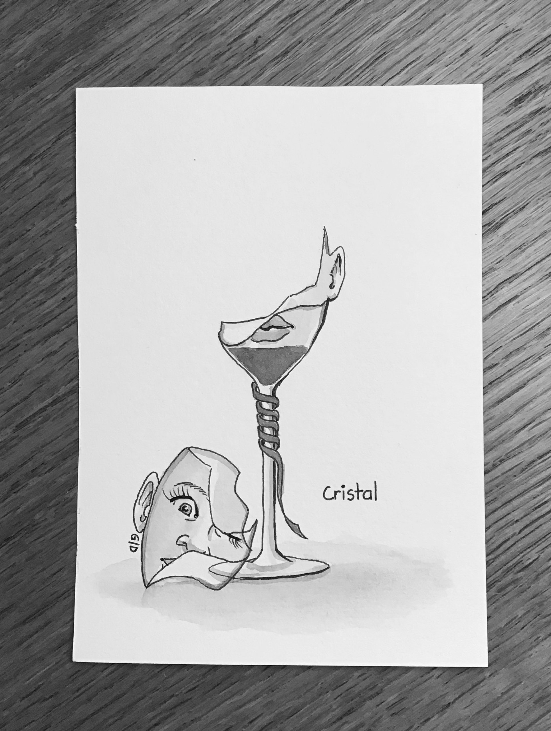 Cristal – #inktober