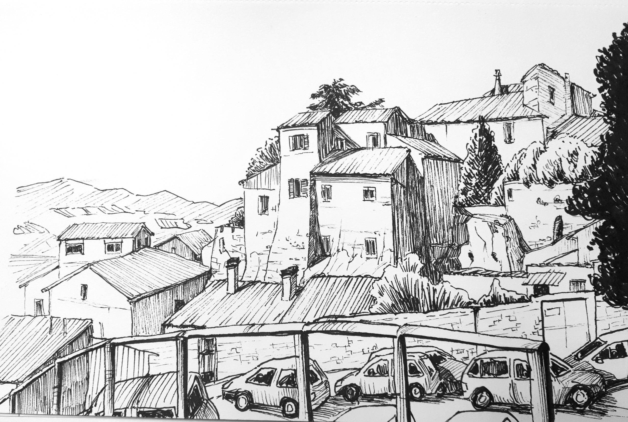 Village italien